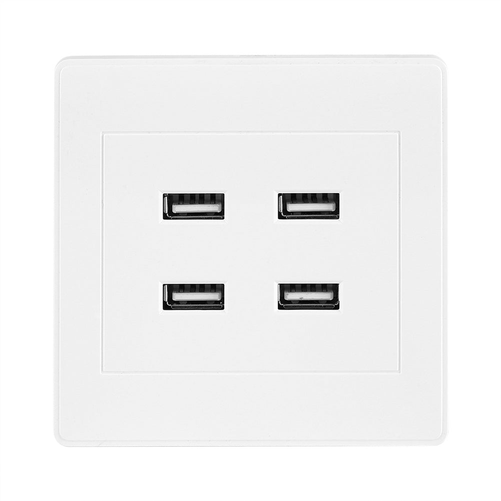 USB charging wall socket panel