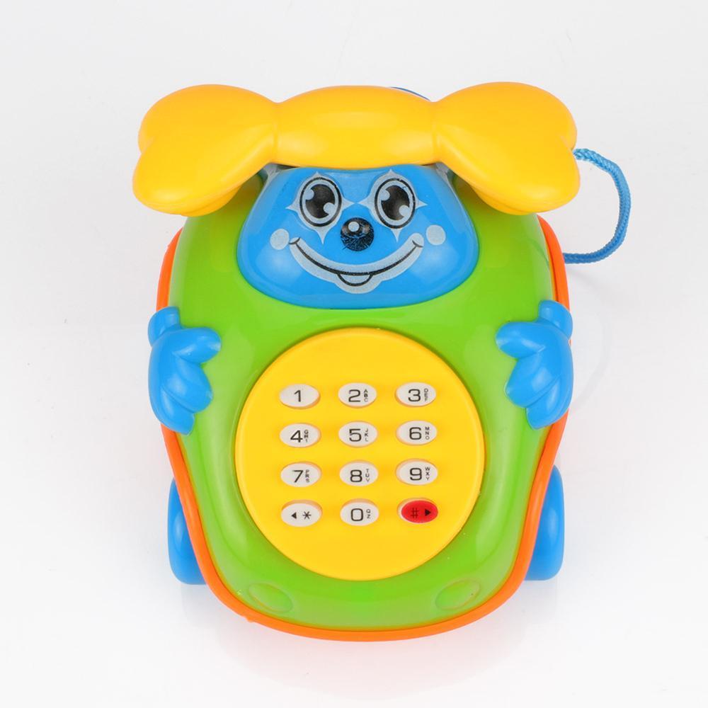 Cartoon music car child singing phone car toy