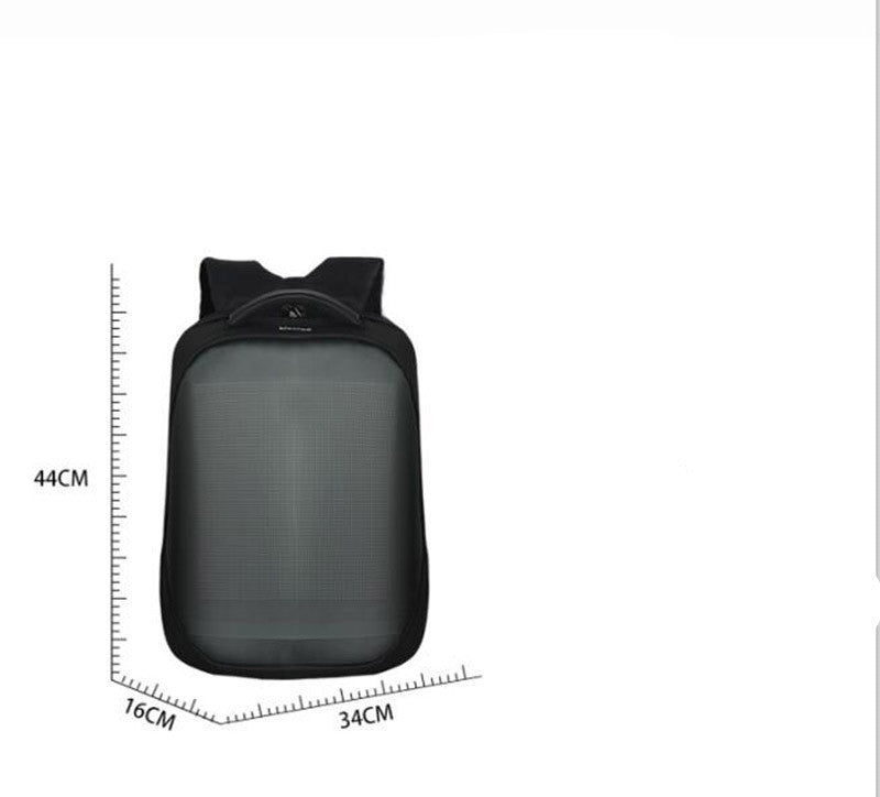 Screen Advertising Walking Backpack