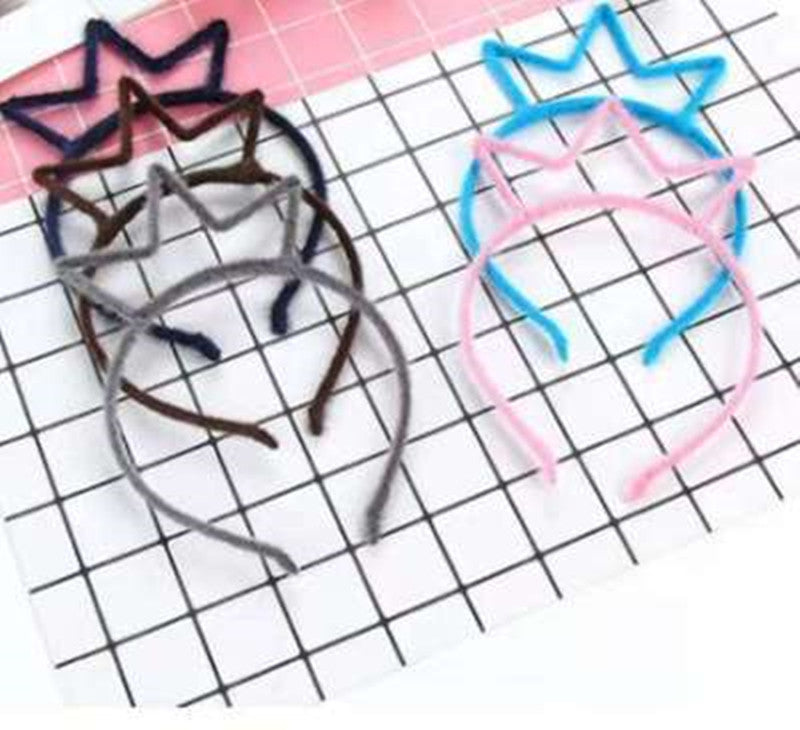 Colorful Luminous Plush Cat Ear Headband Headdress Children's Toy