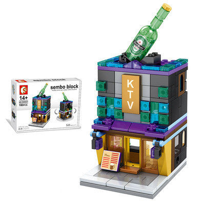 City Building Street Scene Assembly Toys