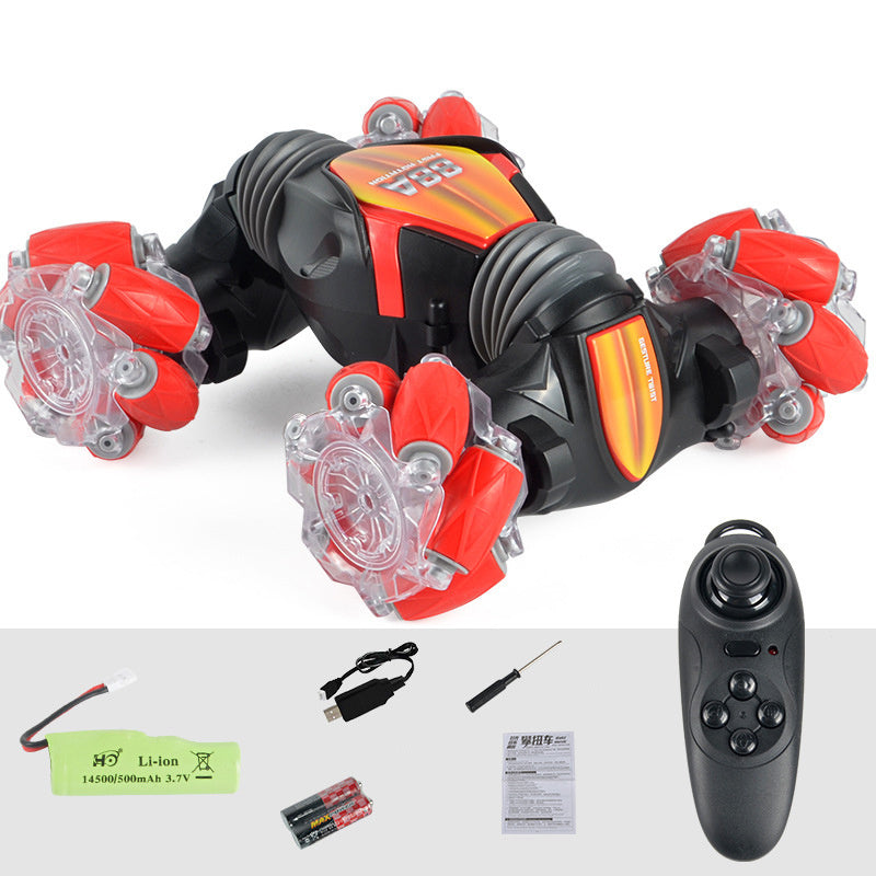 Double-sided remote control car