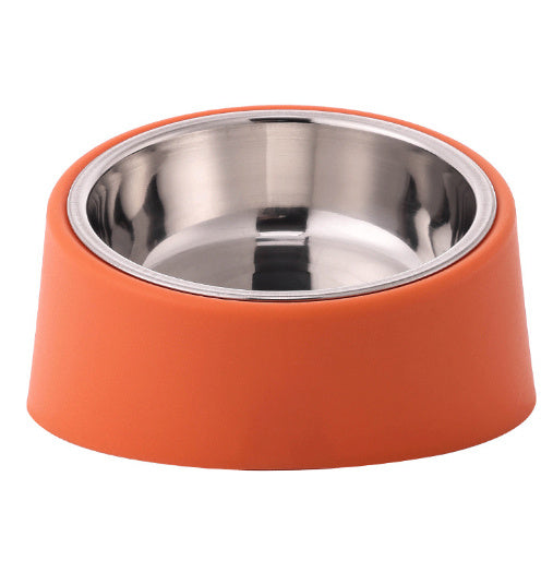 Neck Protection Design Plus-sized Deepen Pet Bowl