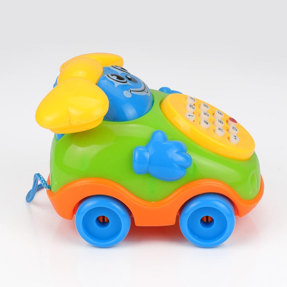Cartoon music car child singing phone car toy