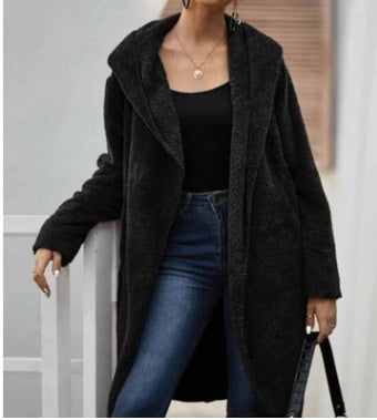 Double-sided fleece coat