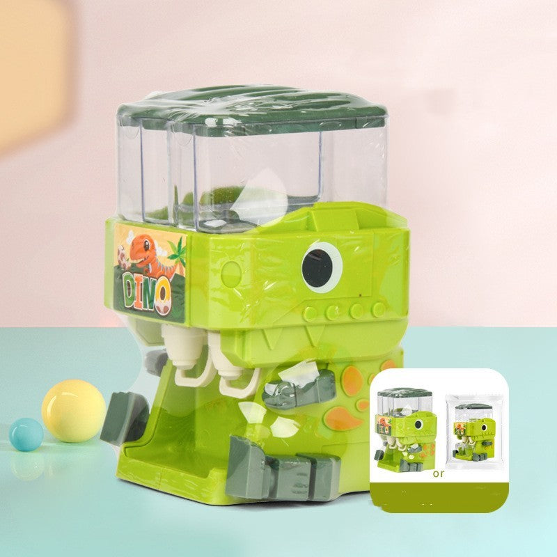 Small Children's Beverage Machine Playing At Home