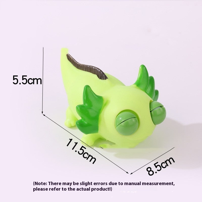 Squeeze Eye Burst Decompression Cartoon Salamander Squeezing Toy