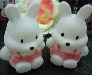 Creative Cartoon Cute Radish Rabbit Colorful Night Light