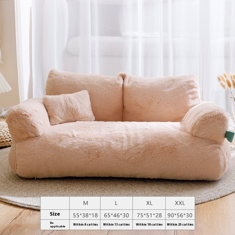 Winter Cat Nest Warm Sofa Plush