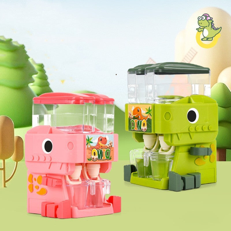 Small Children's Beverage Machine Playing At Home