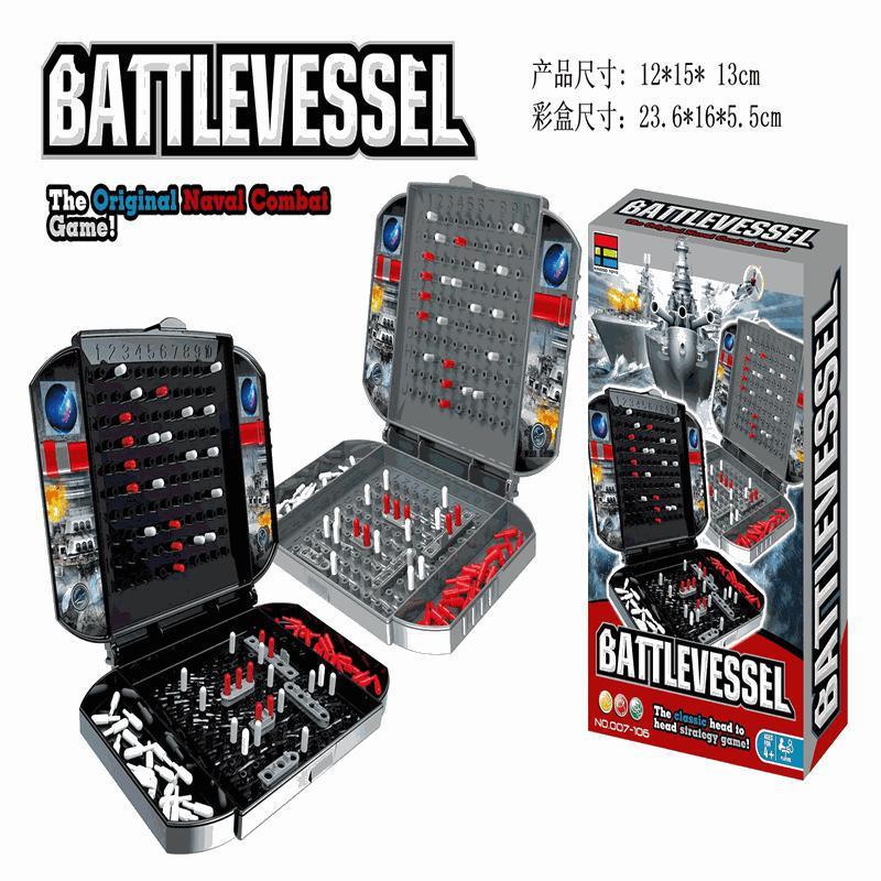 Children's Fun Battleship And Fine Sea Ship Tabletop Game