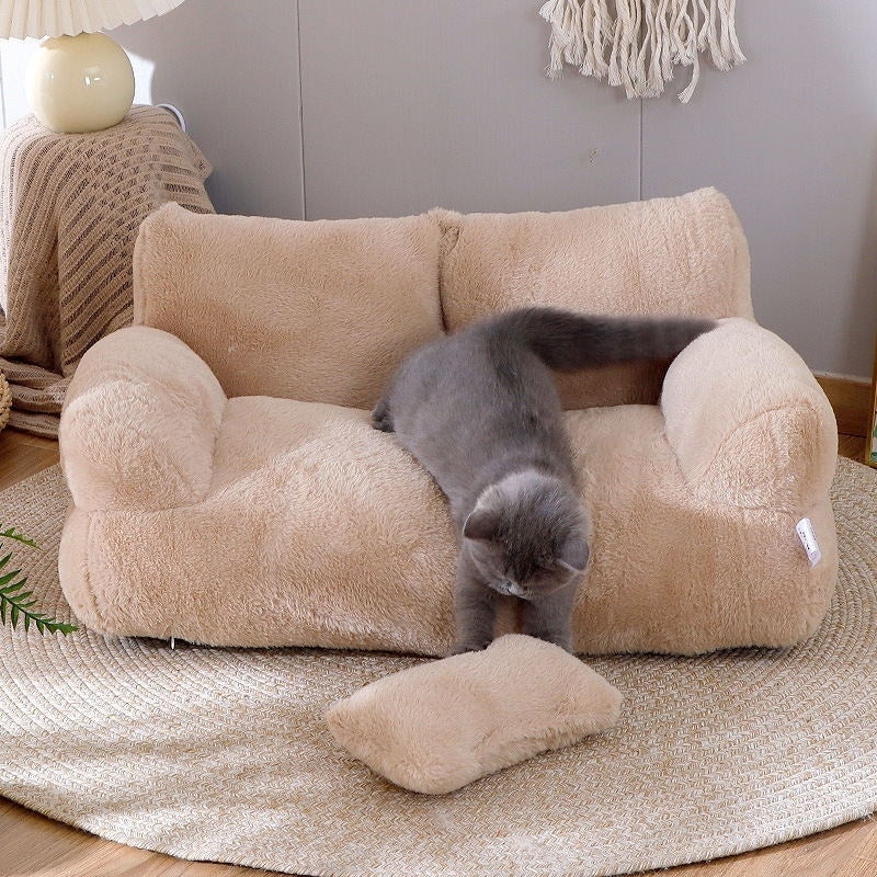 Winter Cat Nest Warm Sofa Plush