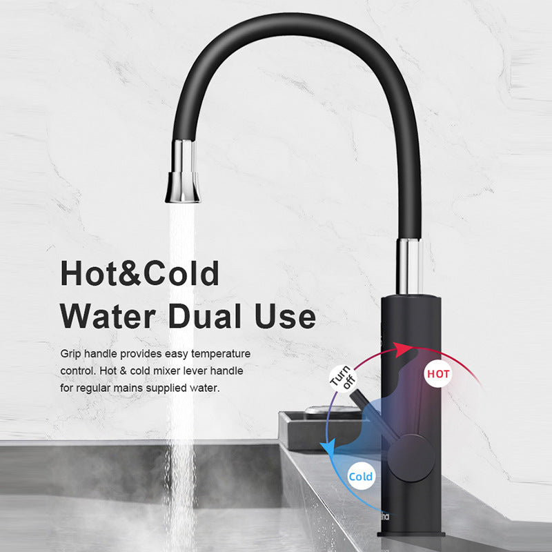 Hot Sale Stainless Steel Digital Display Electric Faucet