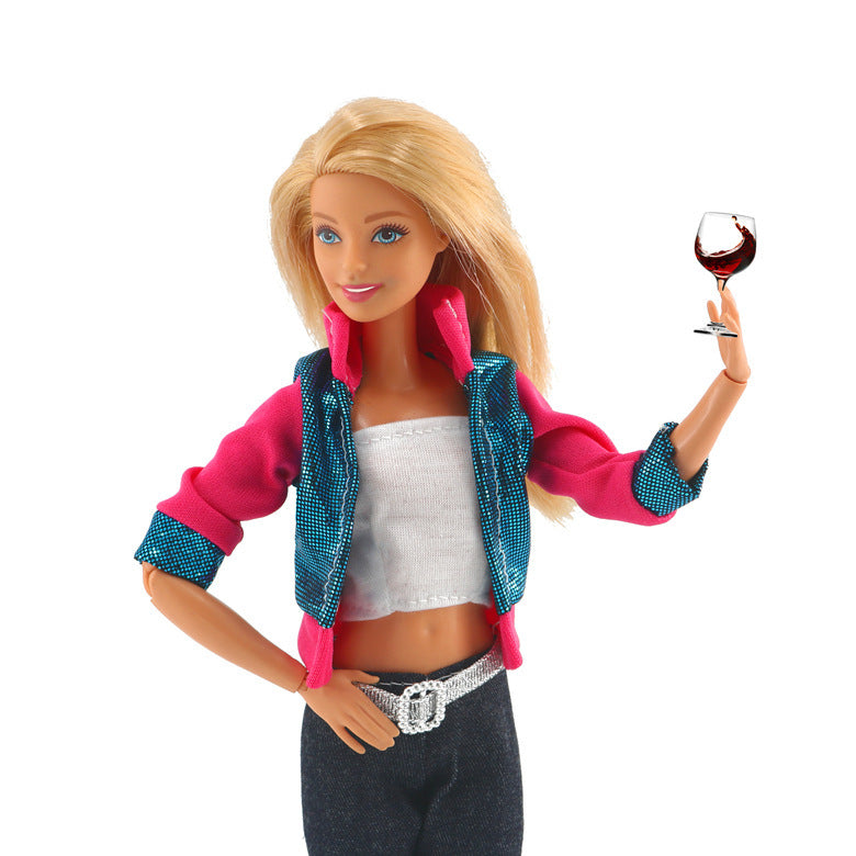 New 11-inch Doll Makeover Clothes Suit Jeans Dress Casual Clothing